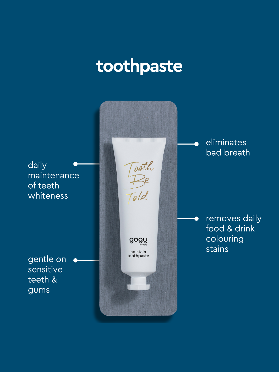 No Stain Toothpaste